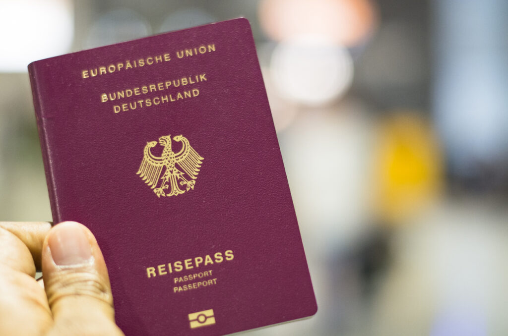 חידוש דרכון גרמני